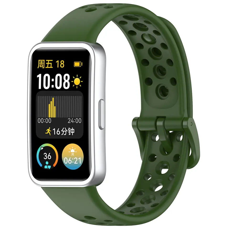 Correa de Silicona para Huawei Band 8 / 9 / 10 21
