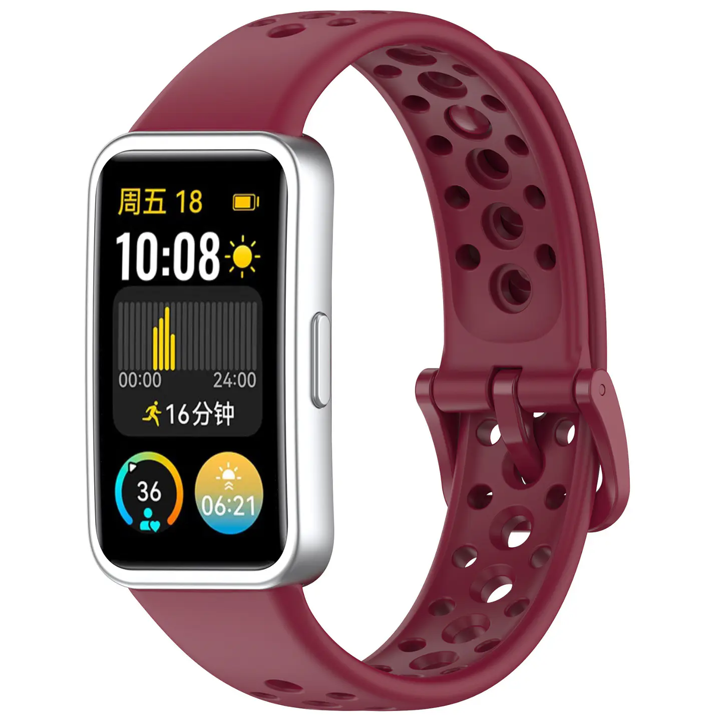 Correa de Silicona para Huawei Band 8 / 9 / 10 22
