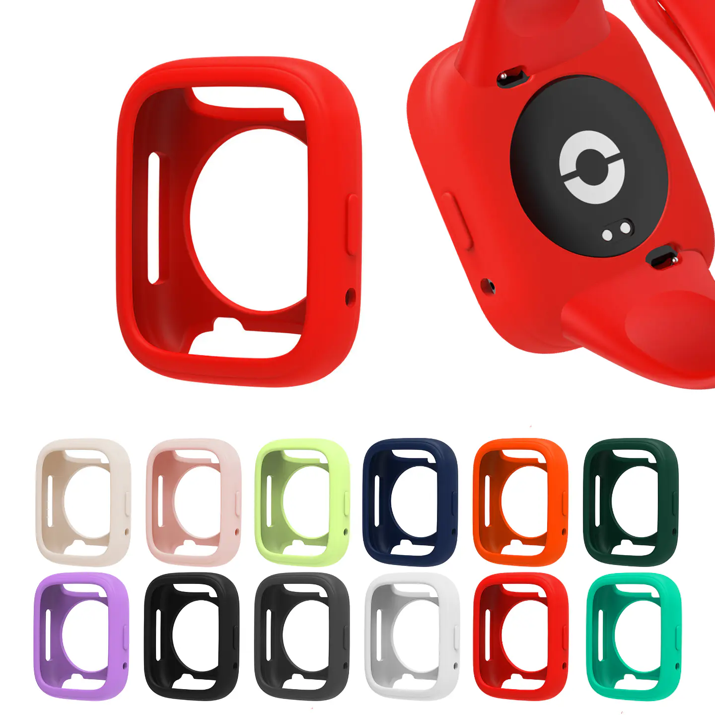 Protector Abierto De Silicona Para Redmi Watch 3 Active / Lite 1