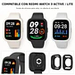Protector Abierto De Silicona Para Redmi Watch 3 Active / Lite - Miniatura 3