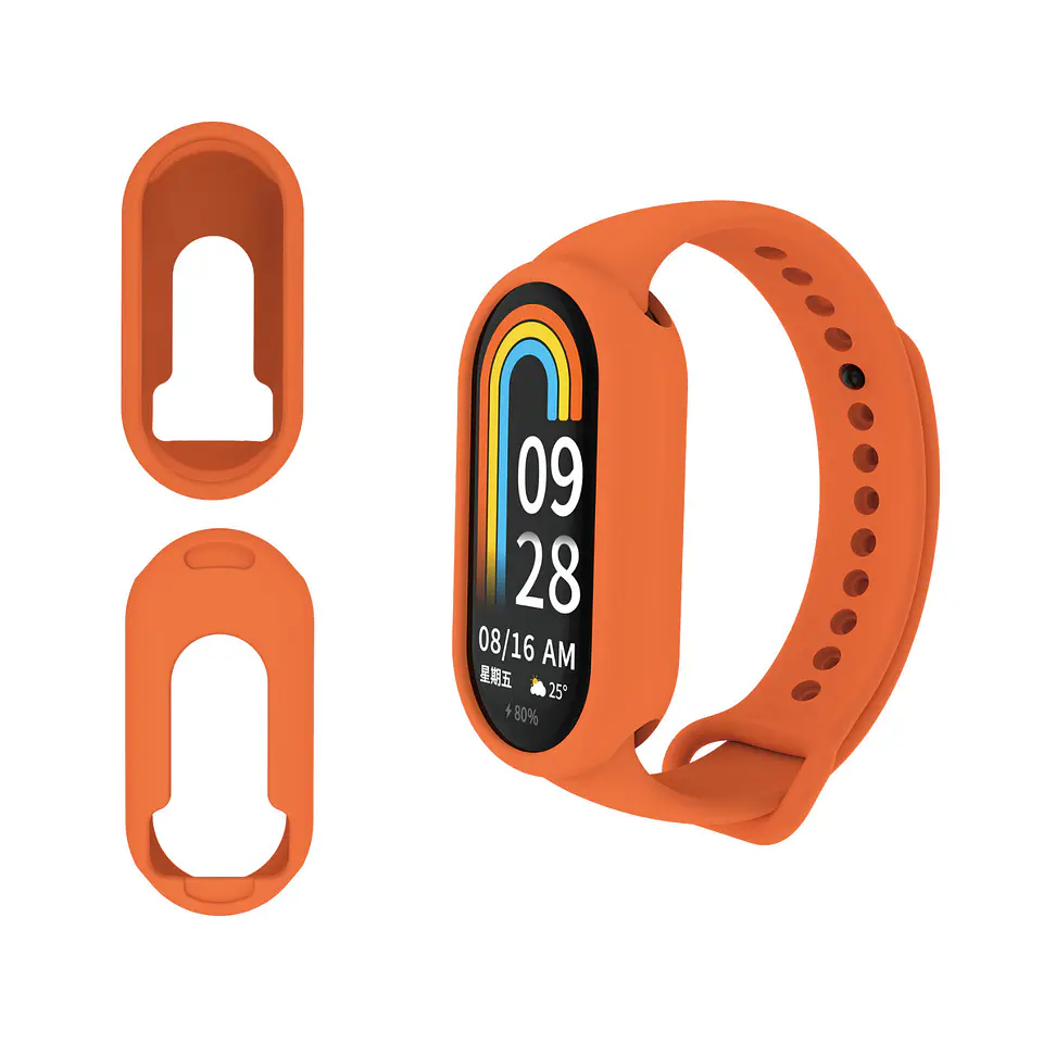 Protector Abierto De Silicona Para Mi Band 8/9/10 3