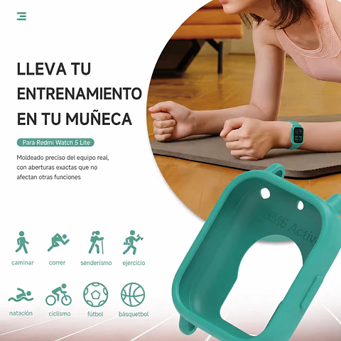 Protector Abierto De Silicona Para Redmi Watch 5 Active