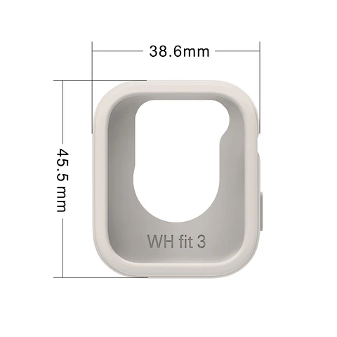 Protector Abierto De Silicona Para Huawei Fit 3