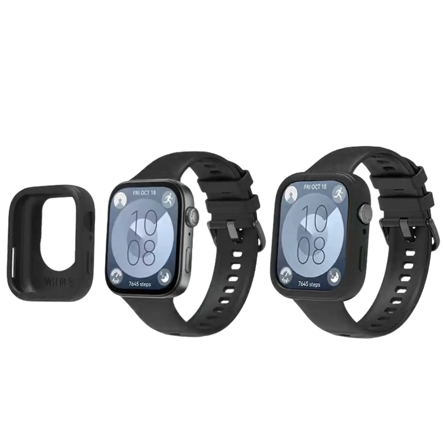 Protector Abierto De Silicona Para Huawei Fit 3 3