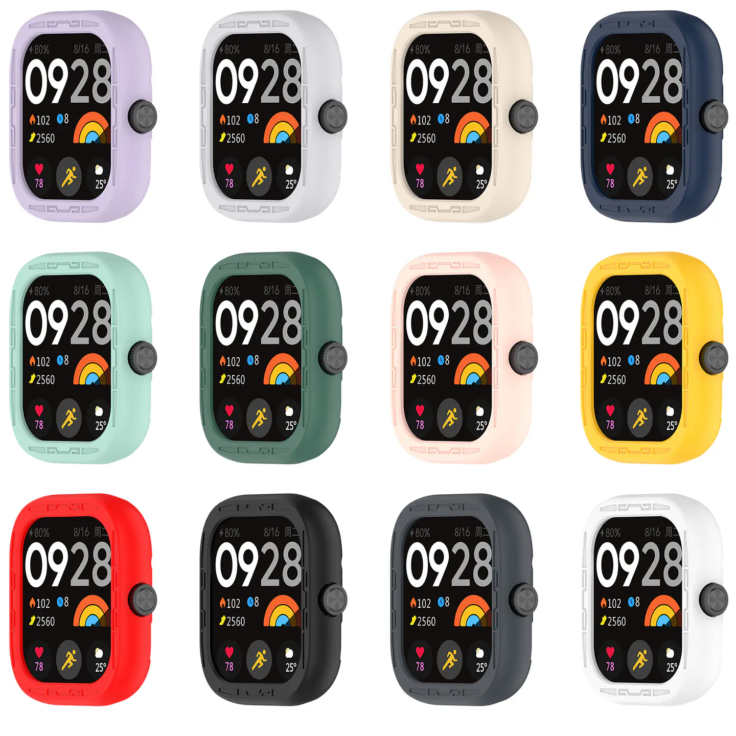 Protector Abierto De Silicona Para Redmi Watch 4 3