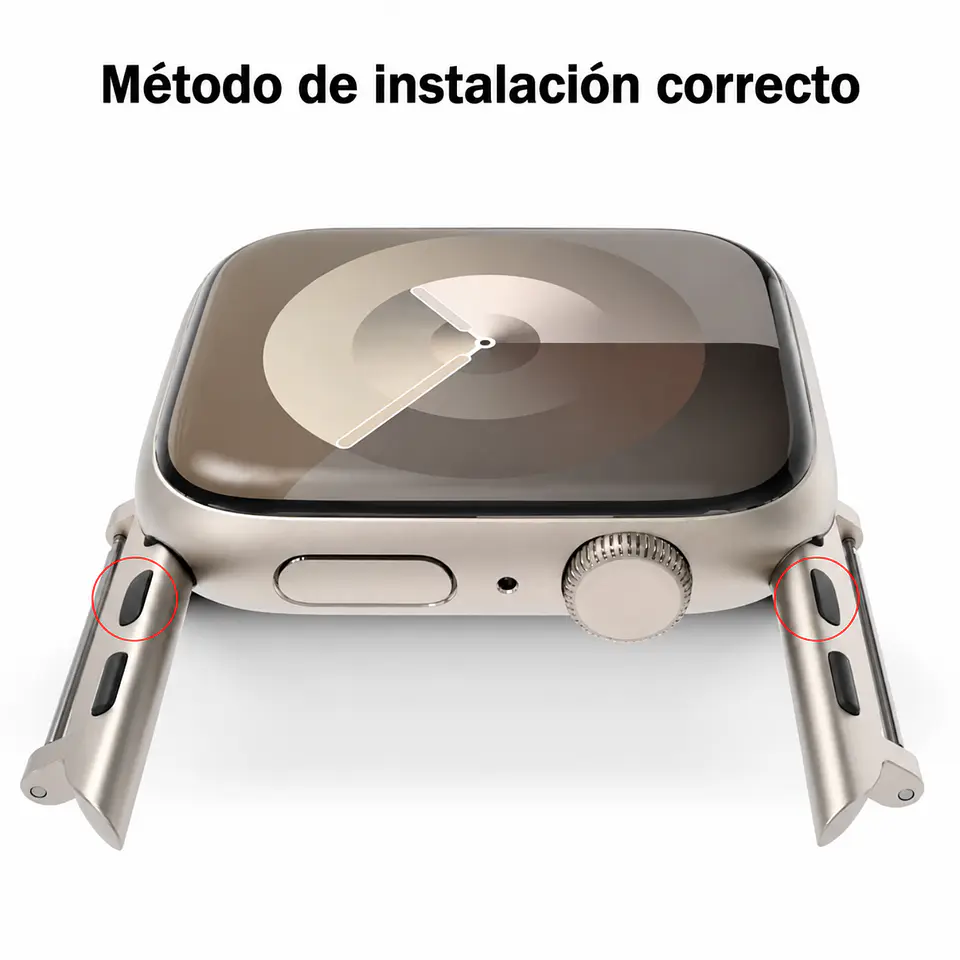 Adaptador Para Apple Watch A Correas Universales 2