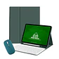 Fundas Tipo Libro Con Teclado + Mouse Para Redmi Pad 2 Pro 12.1