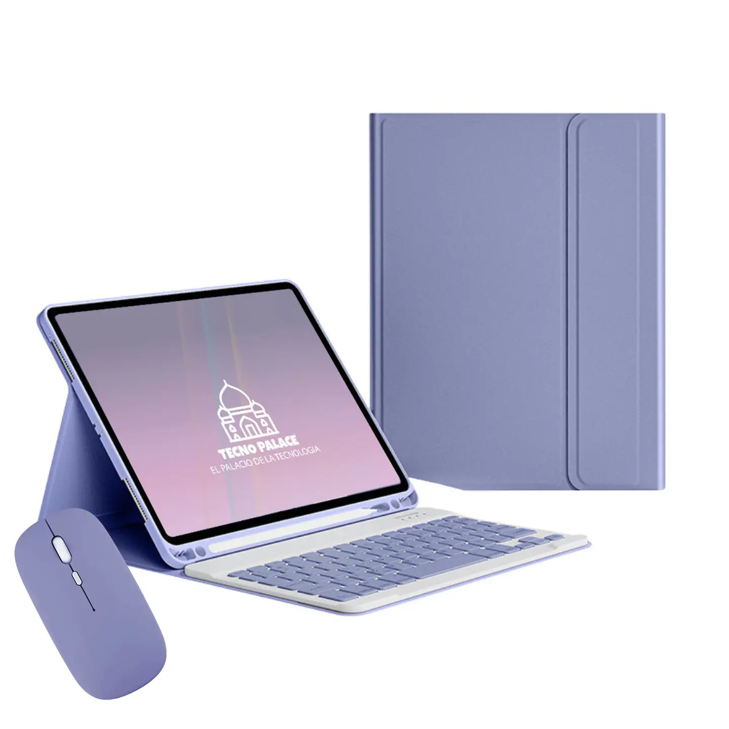 Fundas Tipo Libro Con Teclado + Mouse Para Xiaomi Pad 6 - 11