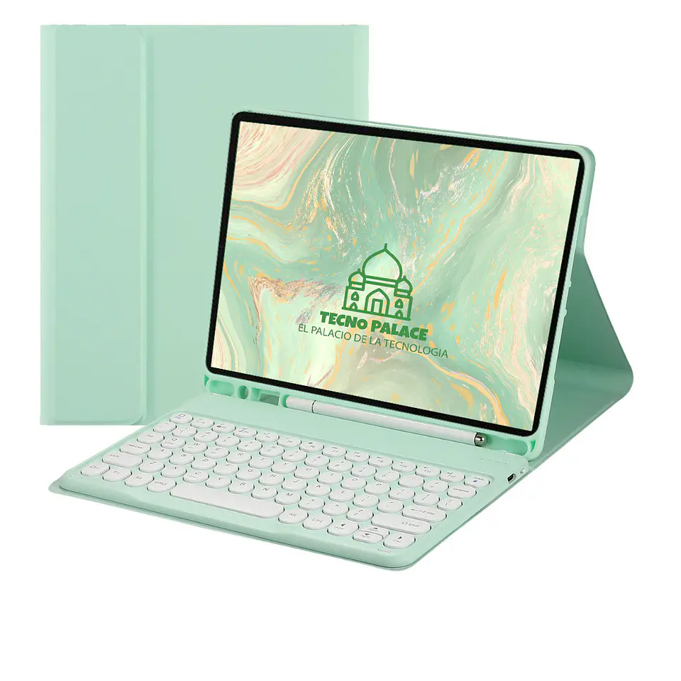 Fundas Tipo Libro Con Teclado 2.0 Para Xiaomi Pad 6 Pro - 11