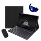 Fundas Tipo Libro Con Teclado 2.0 + Mouse Para Lenovo M10 1 Gen - 10.1