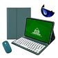 Fundas Tipo Libro Con Teclado 2.0 + Mouse Para Lenovo M10 1 Gen - 10.1