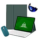 Fundas Tipo Libro Con Teclado + Mouse Para Lenovo K11 Plus 11.45 - TB352 - Miniatura 16