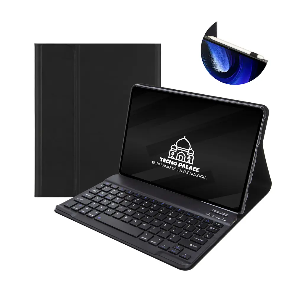 Fundas Tipo Libro Con Teclado Para Lenovo M11 TB330FU/XU 8