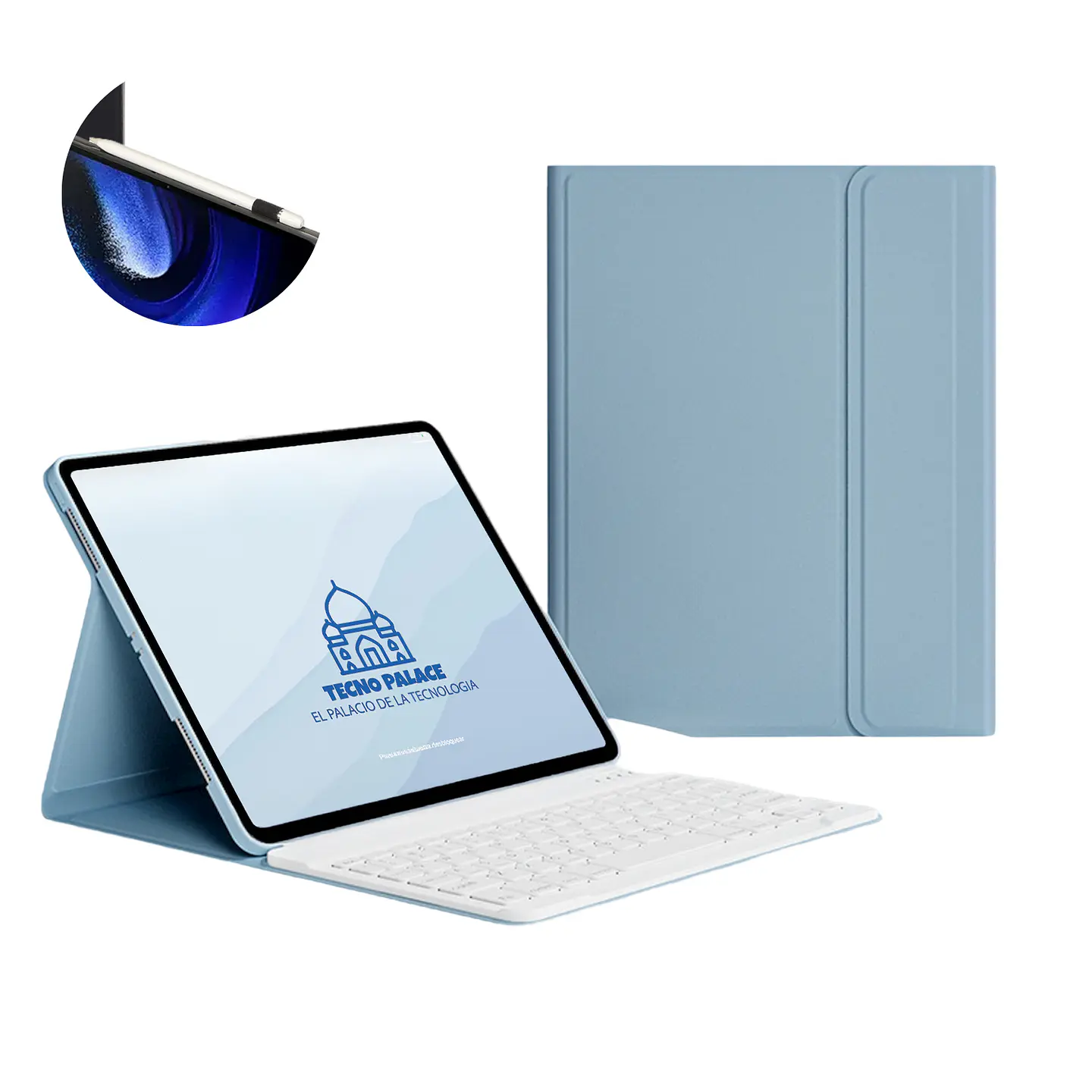 Fundas Tipo Libro Con Teclado Para Lenovo Tab Plus 11.5