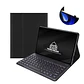 Fundas Tipo Libro Con Teclado 2.0 Para Lenovo Tab Plus 11.5