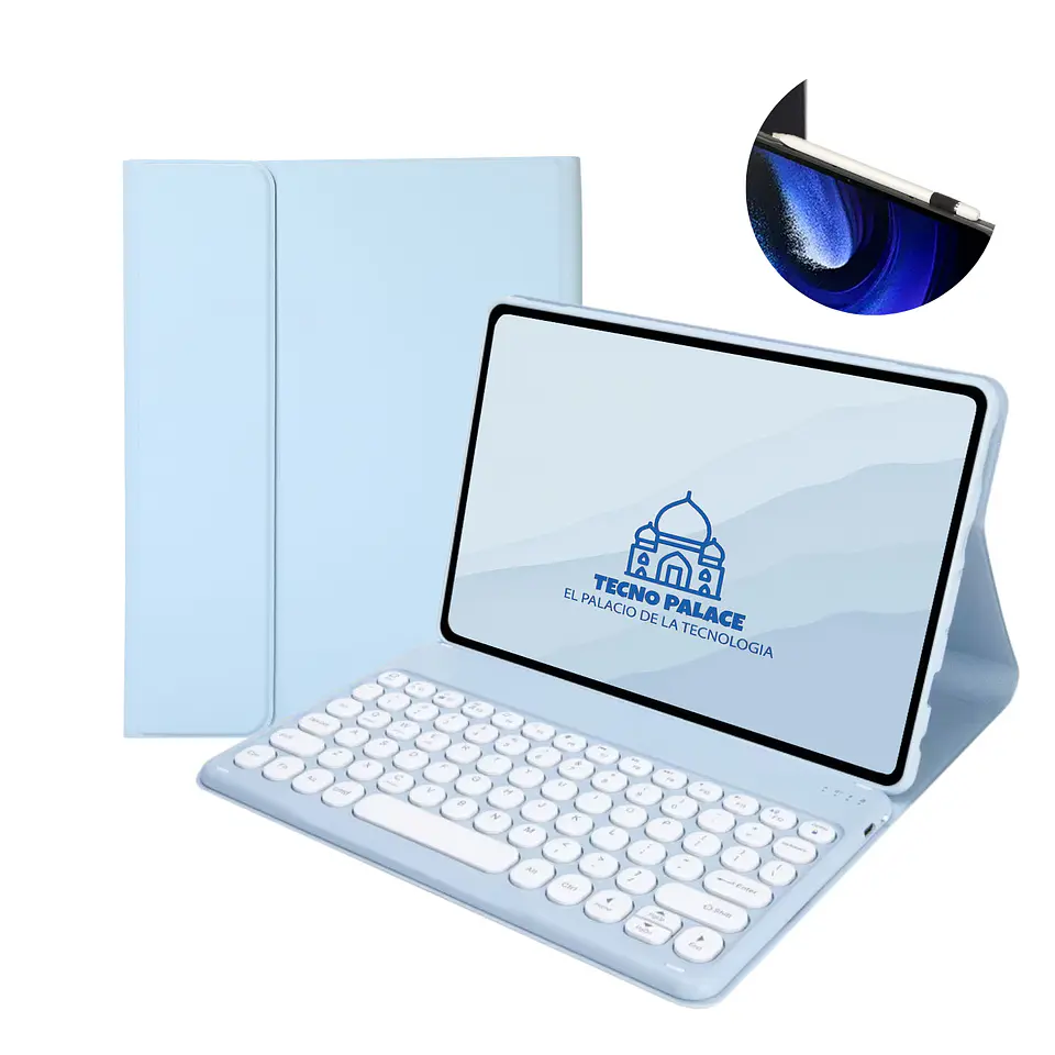 Fundas Tipo Libro Con Teclado 2.0 Para Lenovo Tab Plus 11.5