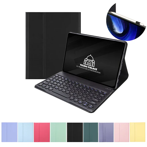 Fundas Tipo Libro Con Teclado 2.0 Para Lenovo Tab Plus 11.5" TB351FU