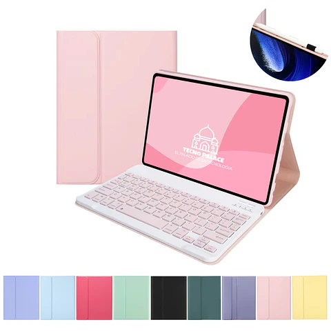 Fundas Tipo Libro Con Teclado Para Lenovo Tab P11 2nd Gen TB350FU/XU/XC