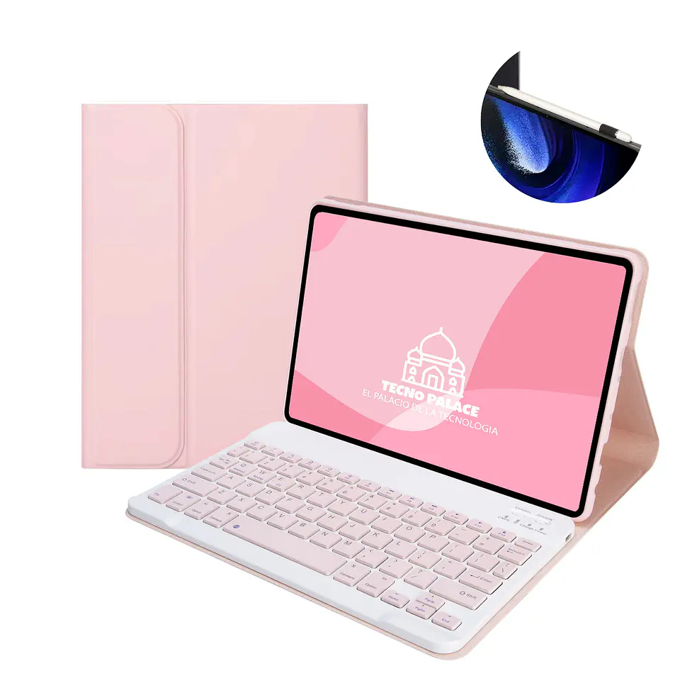 Fundas Tipo Libro Con Teclado Para Lenovo Tab P11 2nd Gen TB350FU/XU/XC 7