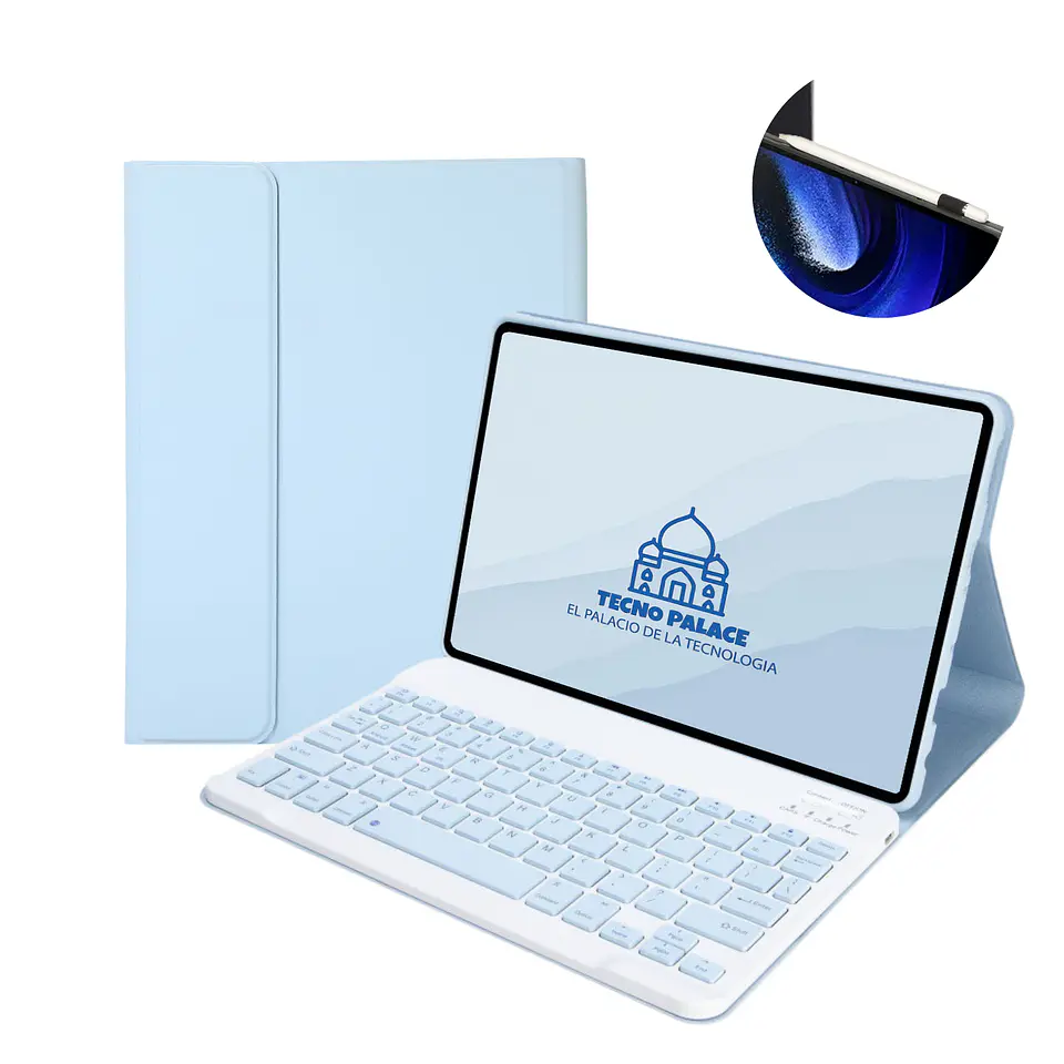 Fundas Tipo Libro Con Teclado Para Lenovo Tab P11 2nd Gen TB350FU/XU/XC 8
