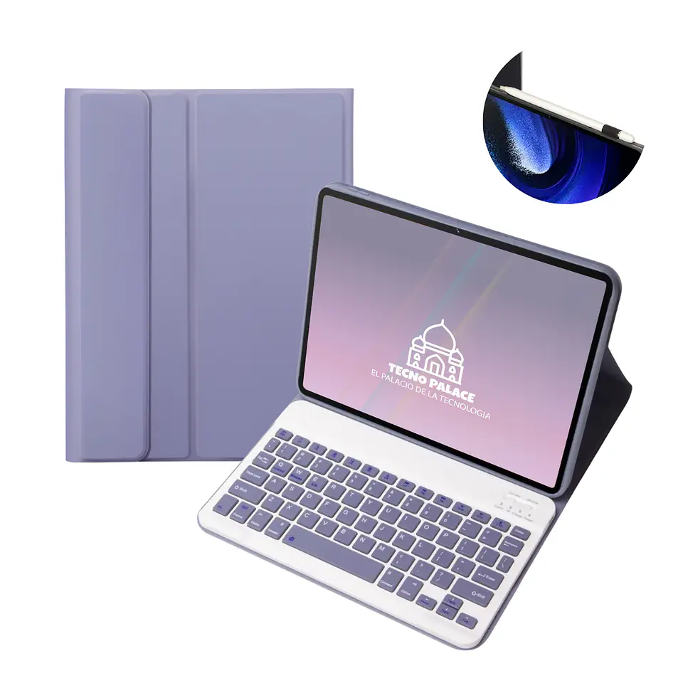 Fundas Tipo Libro Con Teclado Para Lenovo Tab P11 2nd Gen TB350FU/XU/XC 13