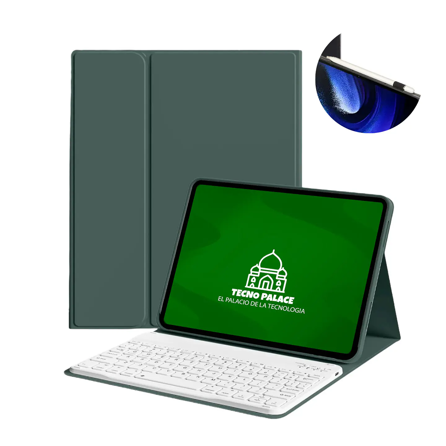Fundas Tipo Libro Con Teclado Para Lenovo Tab P11 2nd Gen TB350FU/XU/XC 18