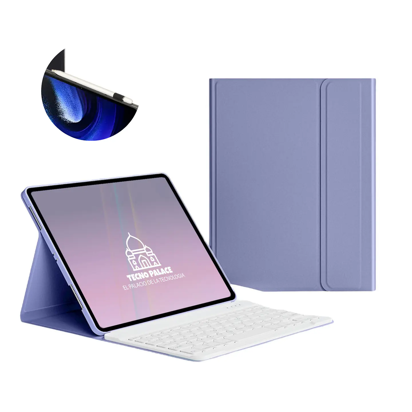 Fundas Tipo Libro Con Teclado Para Lenovo Tab P11 2nd Gen TB350FU/XU/XC 19