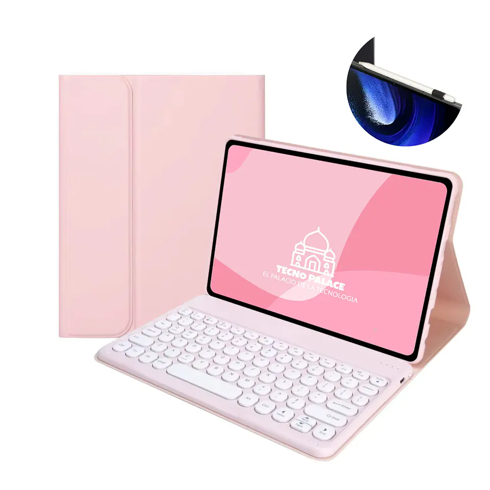 Fundas Tipo Libro Con Teclado 2.0 Para Lenovo Tab P11 2nd Gen TB350FU/XU/XC 6
