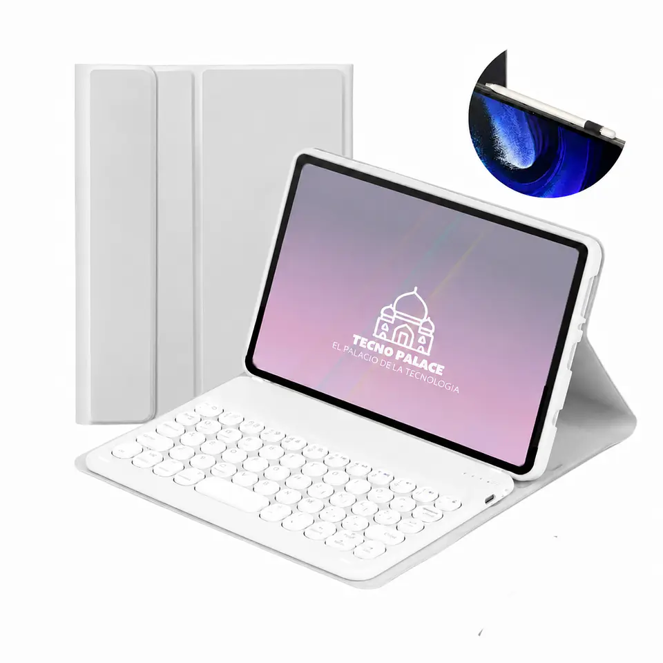 Fundas Tipo Libro Con Teclado 2.0 Para Lenovo Tab P11 2nd Gen TB350FU/XU/XC 7