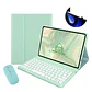 Fundas Tipo Libro Con Teclado 2.0 + Mouse Para Lenovo Tab P11 2nd Gen TB350FU - Miniatura 12
