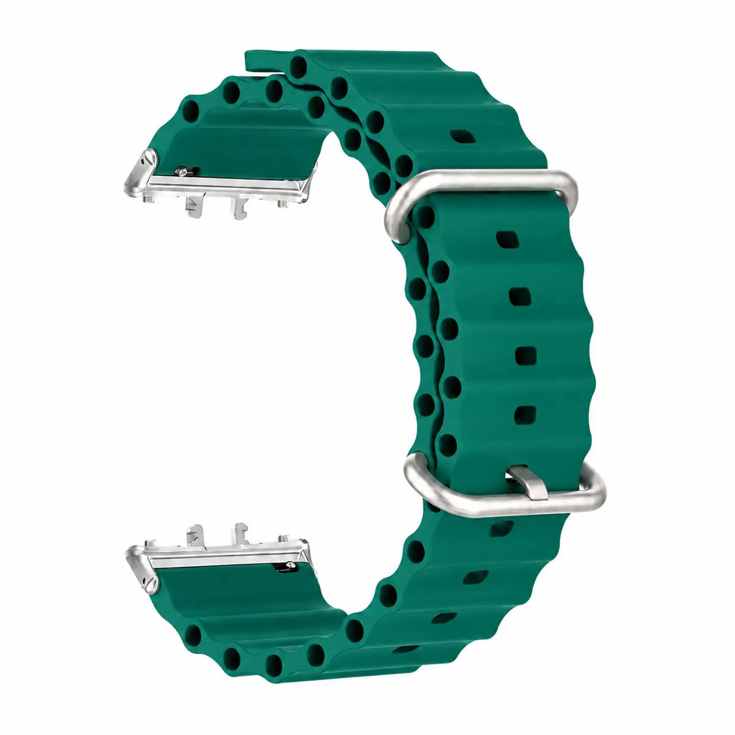 Correa Para Galaxy Fit 3 Silicona Ocean  17