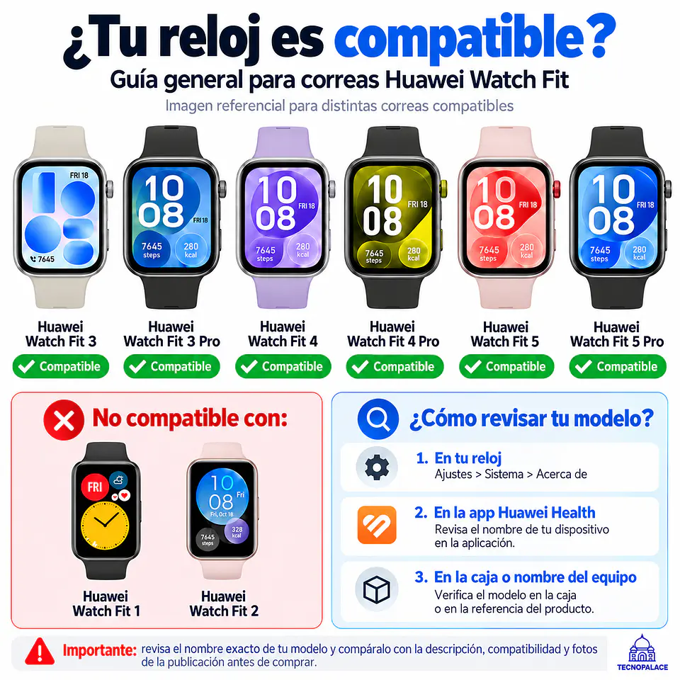 Correas Para Huawei FiT 3 Deportivas Runner  2