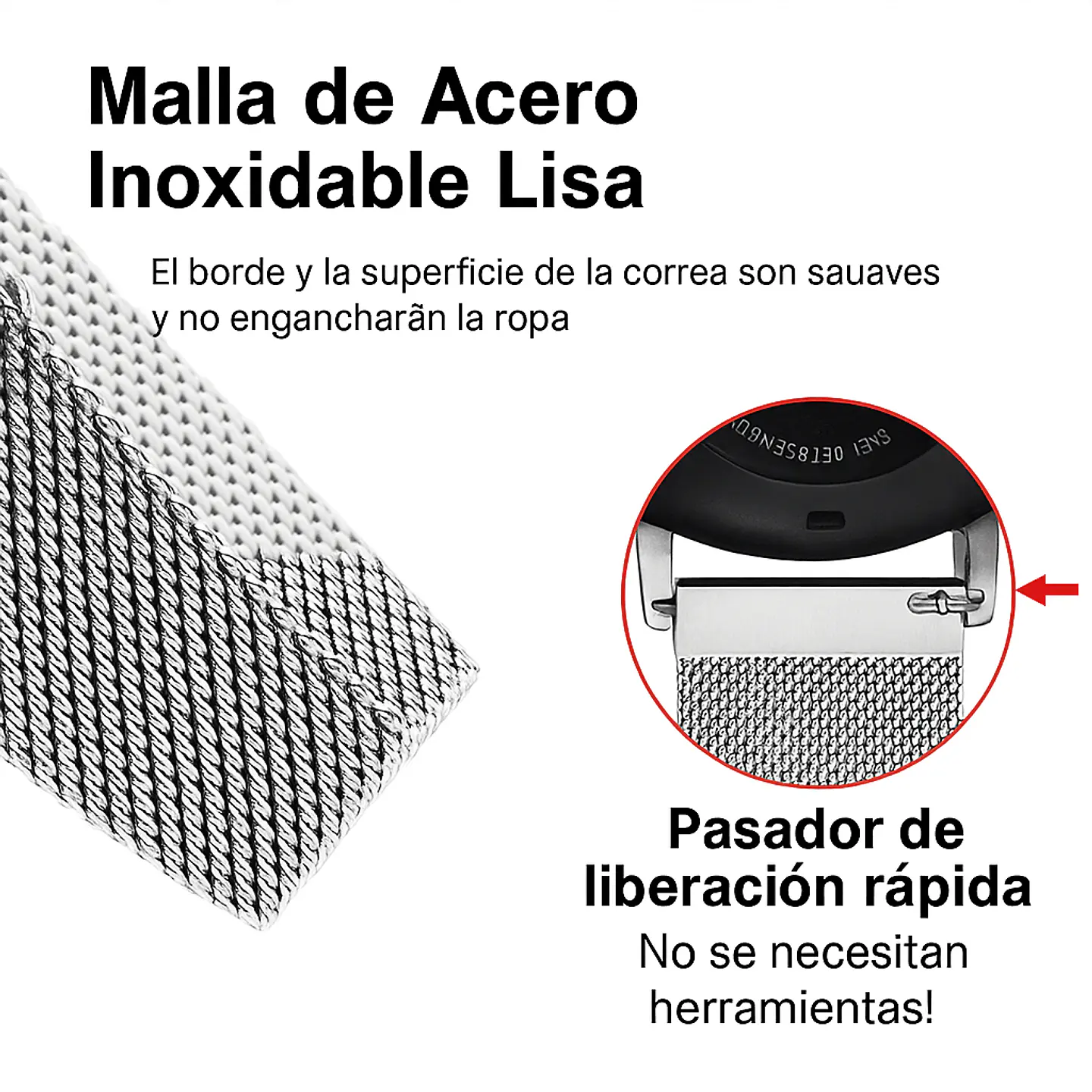 Correas Para Huawei FiT 3 Milanesa Loop 2