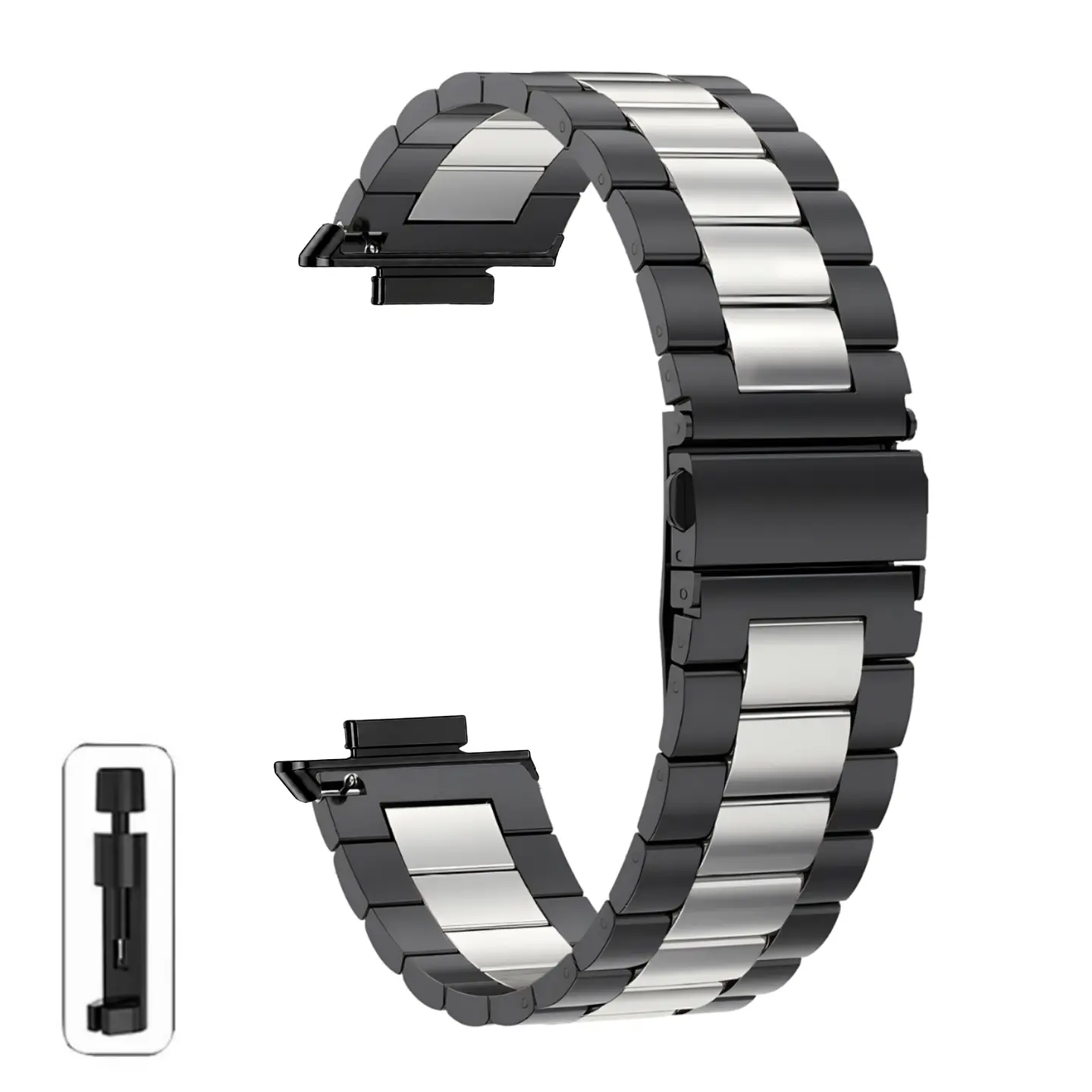 Correas Para Huawei FiT 3 -  Metálicas De Eslabón  6