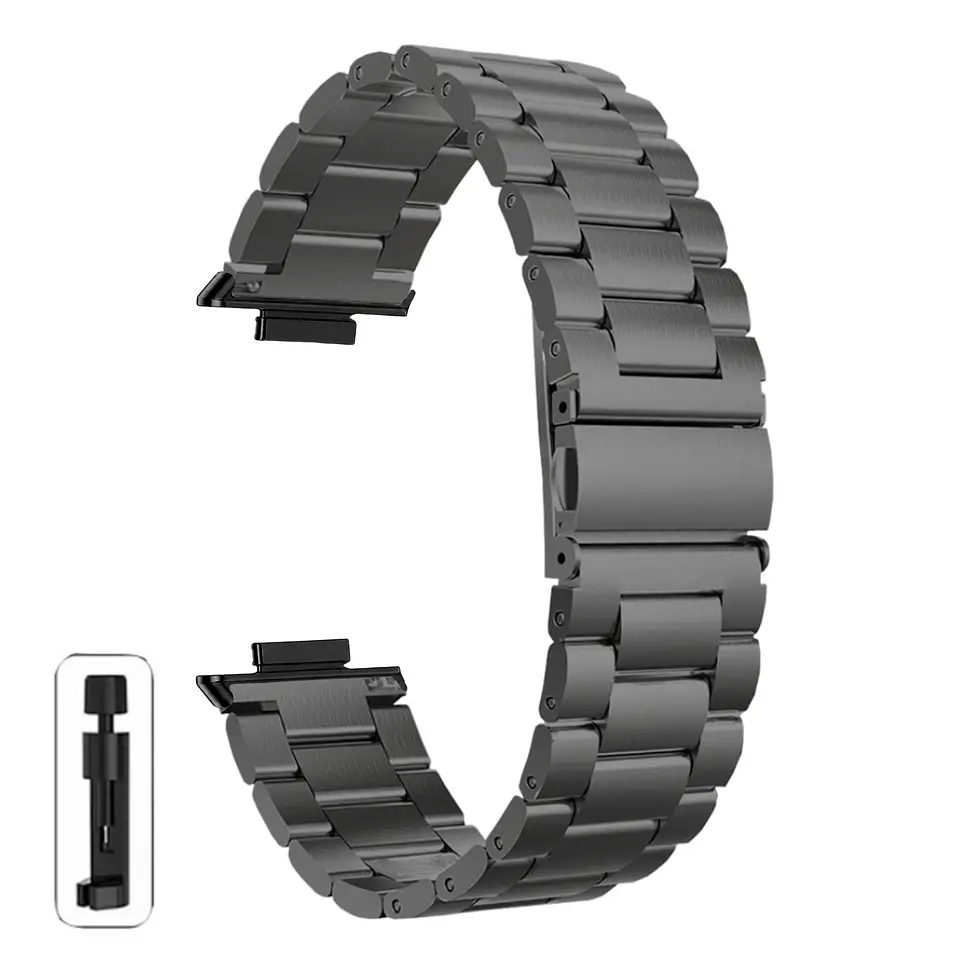 Correas Para Huawei FiT 3 -  Metálicas De Eslabón  7