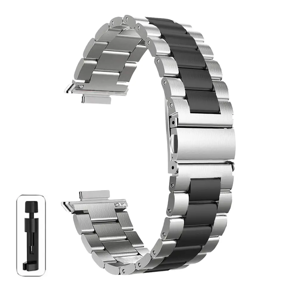 Correas Para Huawei FiT 3 -  Metálicas De Eslabón  8
