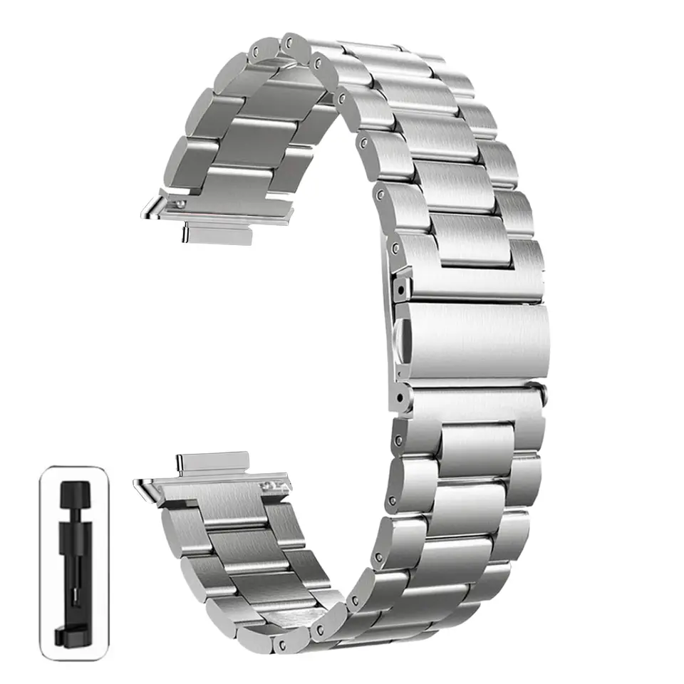Correas Para Huawei FiT 3 -  Metálicas De Eslabón  9
