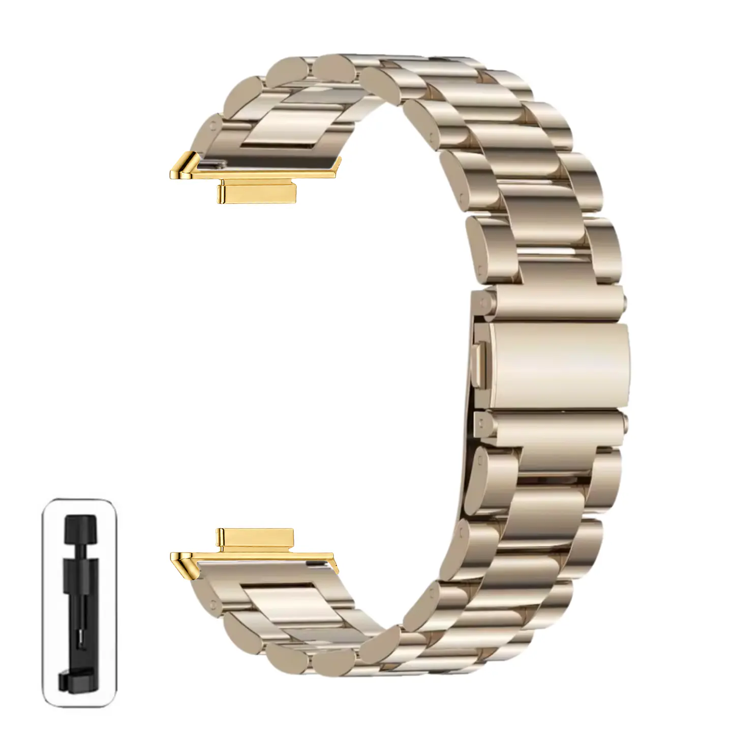 Correas Para Huawei FiT 3 -  Metálicas De Eslabón  10