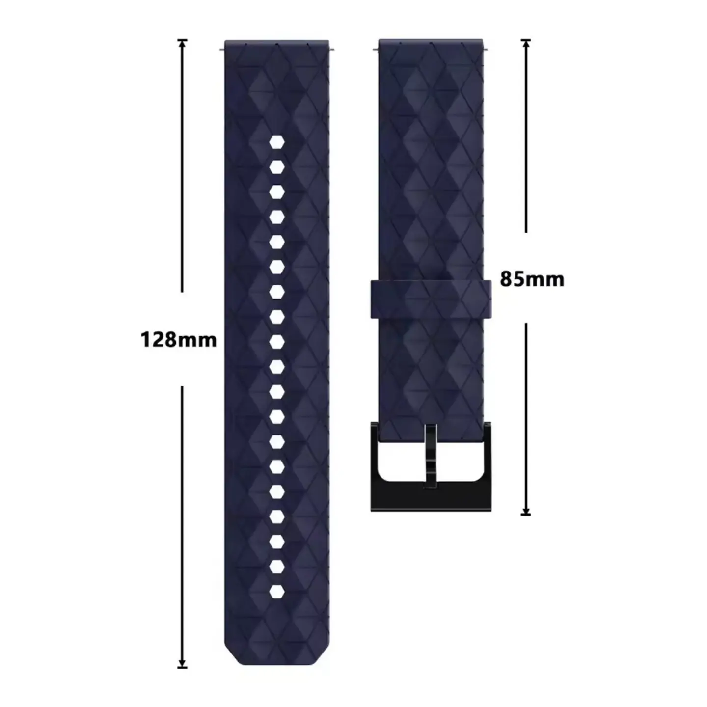 Correa Para Huawei FiT 3 - Silicona Geometrica  4