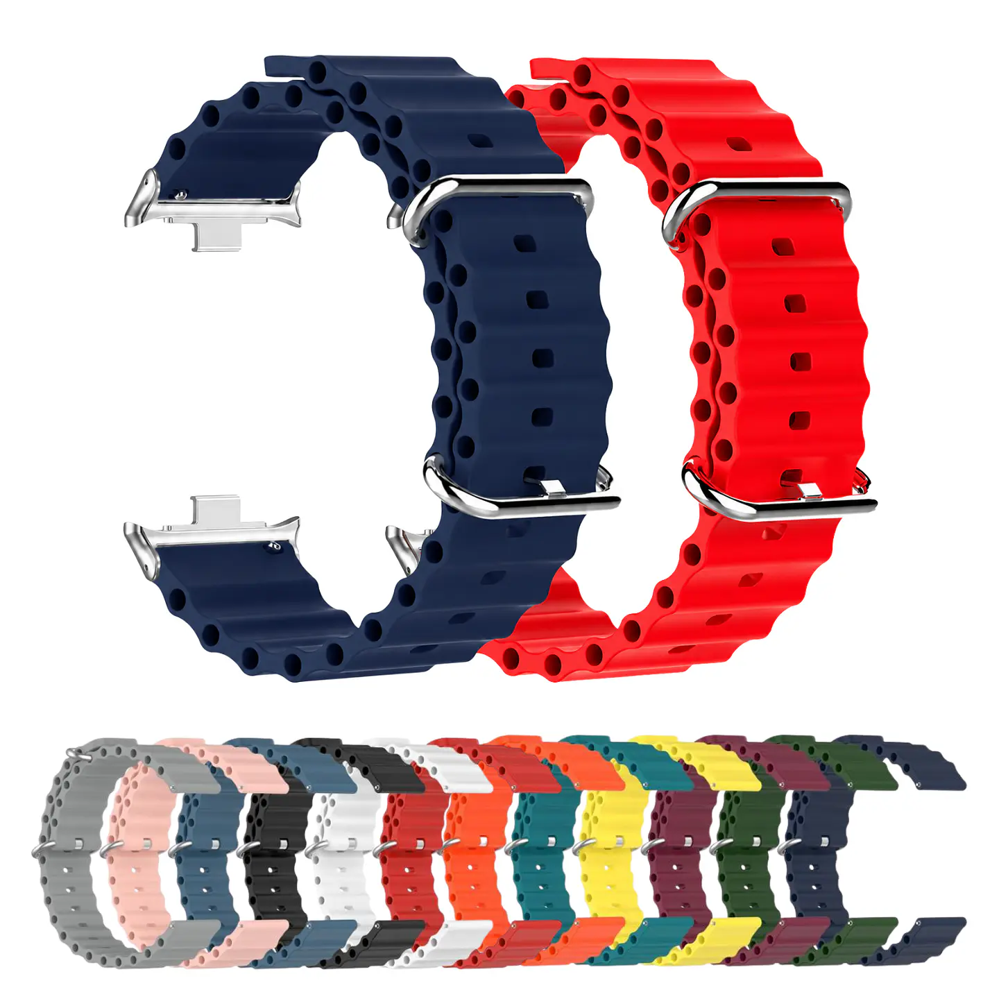 Correas Para Huawei FiT 3 - Silicona Ocean  1