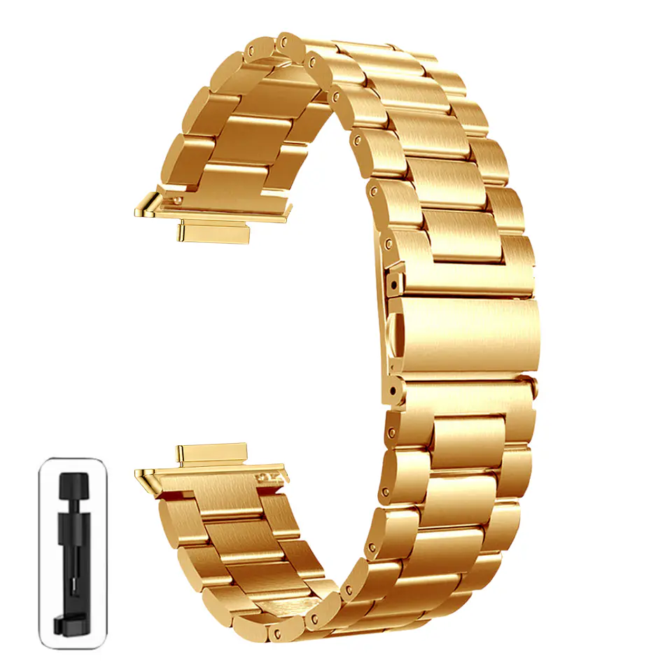 Correas Para Huawei FiT 4 -  Metálicas De Eslabón  12
