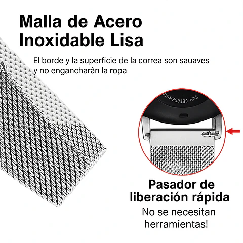 Correas Para Huawei FiT 5 Pro - Milanesa Loop