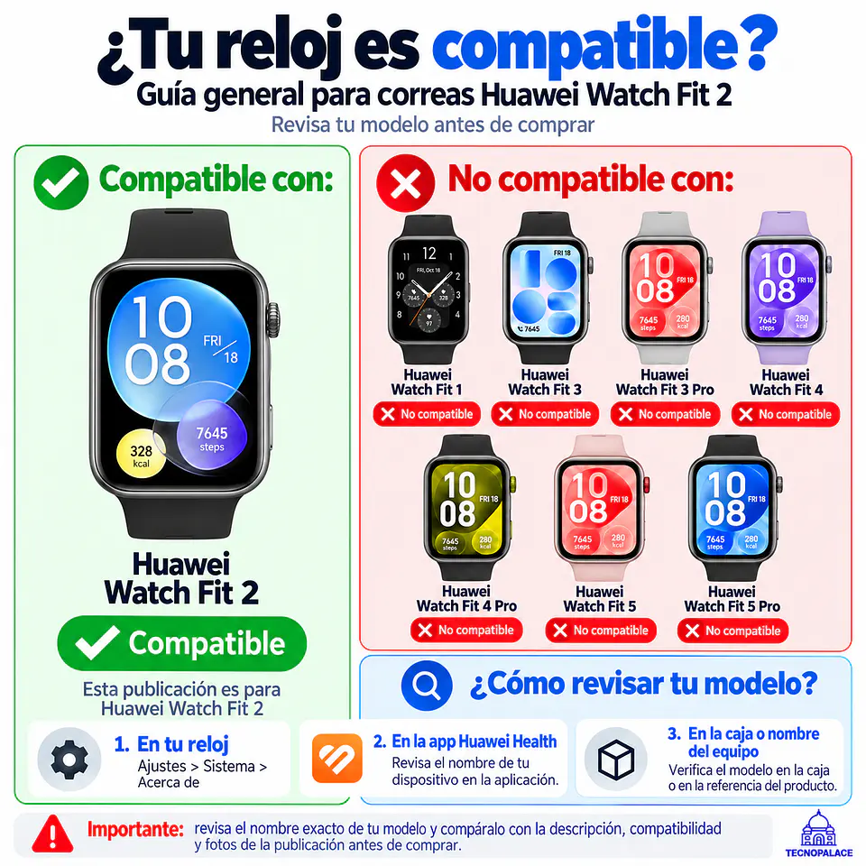 Correas Para Huawei FiT 2 Deportivas Runner  2