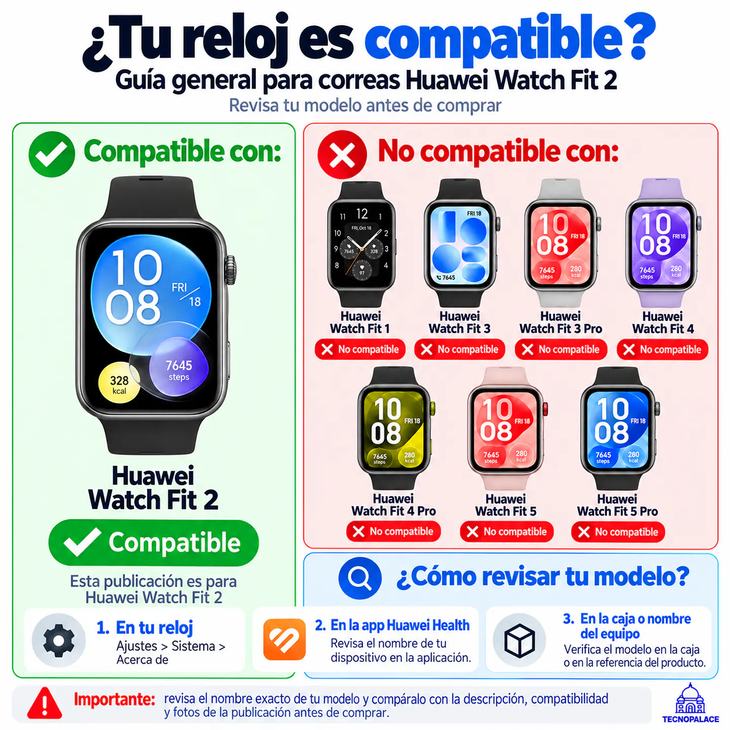 Correas Para Huawei FiT 2 - Milanesa Loop 2