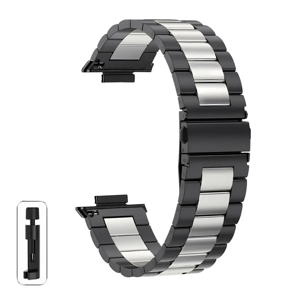 Correas Para Huawei FiT 2 -  Metálicas De Eslabón 6