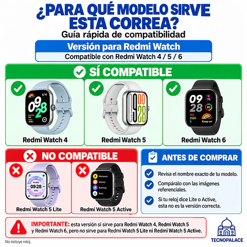 Correa Para Redmi Watch 5 - Silicona Geometrica
