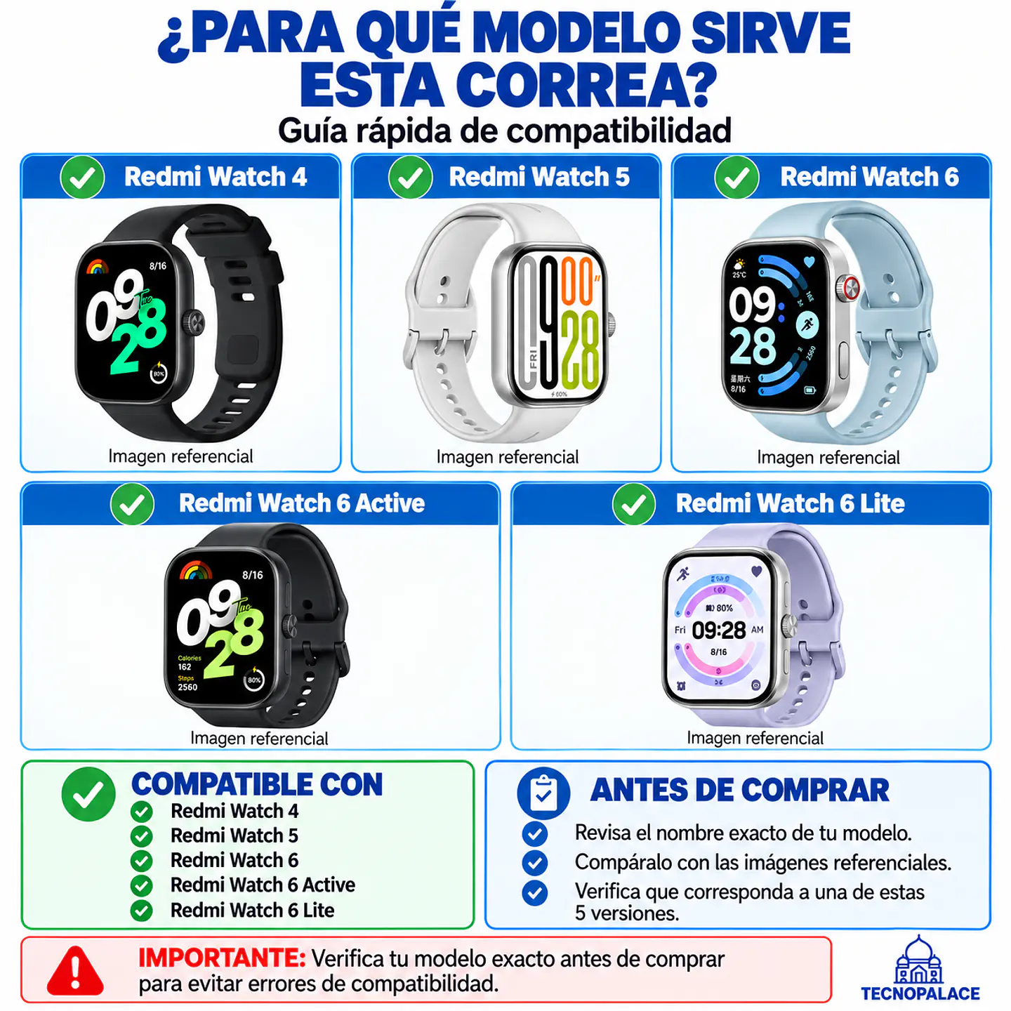 Correas Para Redmi Watch 6 Active - Deportivas 2