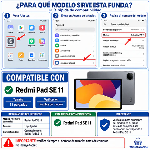 Clear Case Reforzadas Para Xiaomi Redmi Pad SE - 11 Pulg
