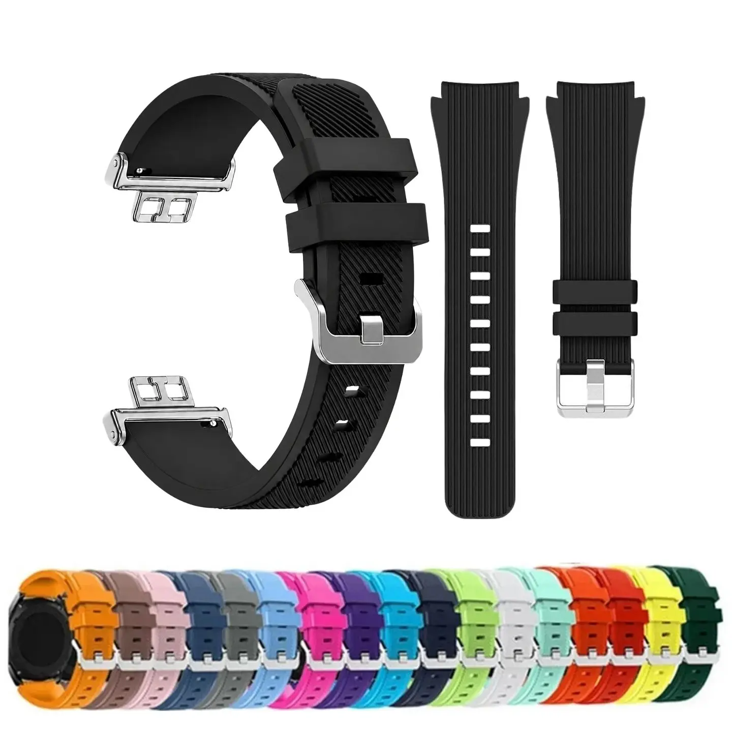 Correas Para Huawei FiT 1 - Silicona Clasica 1