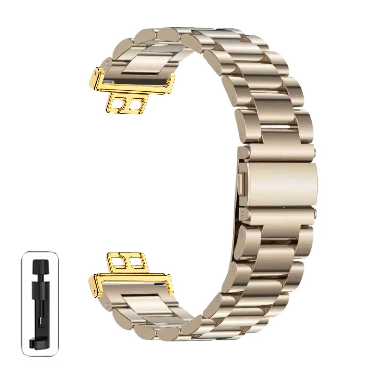 Correas Para Huawei FiT 1 -  Metálicas De Eslabón 9